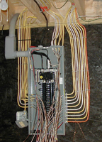 organized residential electrical installation